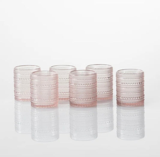 Pink Jupiter Shot Glass