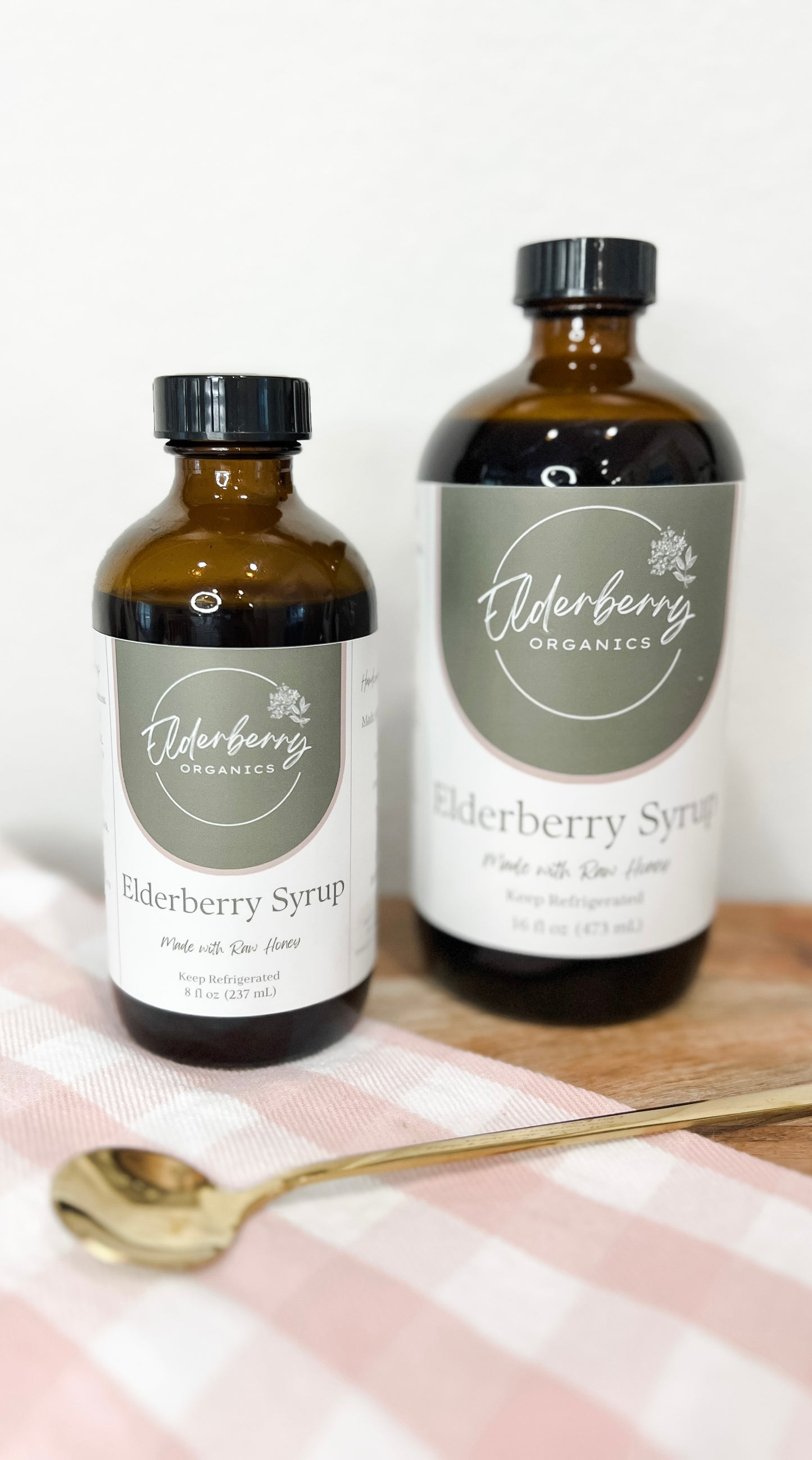 8oz. Elderberry Syrup